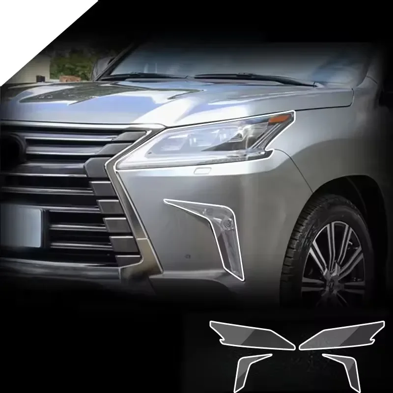 For Lexus LX LX570 LX600 2016-2019 Car Front Headlamp Film TPU Transparent Protective Film Exterior Headlight Strips Sticker PPF
For Lexus LX LX570 LX600 2016-2019 Car Front Headlamp Film TPU Transparent Protective Film Exterior Headlight Strips Sticker PPF