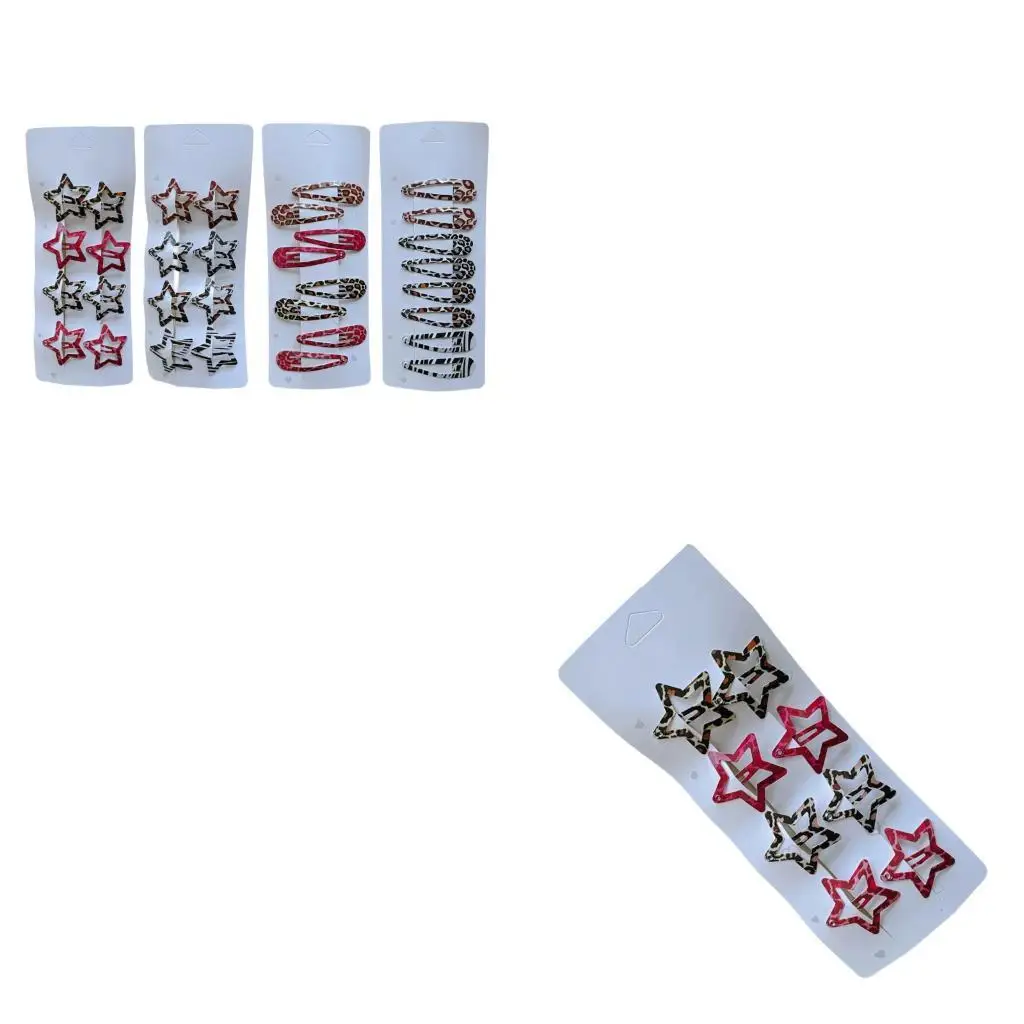 652F 8Pcs Wear Resistant Hair Barrettes With Leopard Design Thick Thin Hair Clip Decoration For Casual Gym Styling
652F 8Pcs Wear Resistant Hair Barrettes With Leopard Design Thick Thin Hair Clip Decoration For Casual Gym Styling