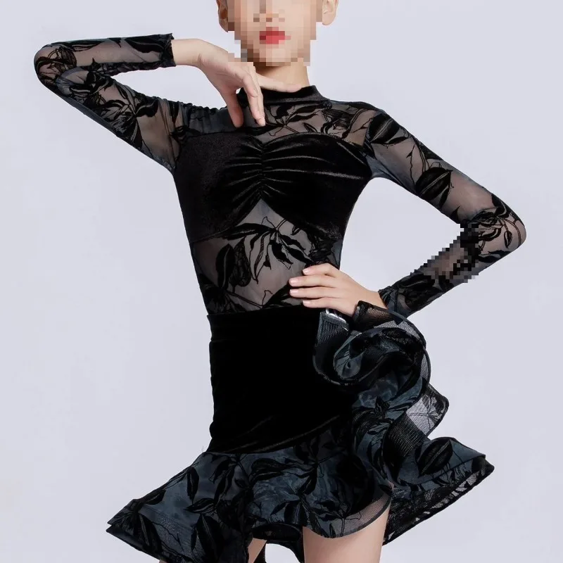 Наряд для латинских танцев для девочек — новый осенне-зимний стиль — стильный и профессиональный детский танцевальный костюм
Наряд для латинских танцев для девочек — новый осенне-зимний стиль — стильный и профессиональный детский танцевальный костюм