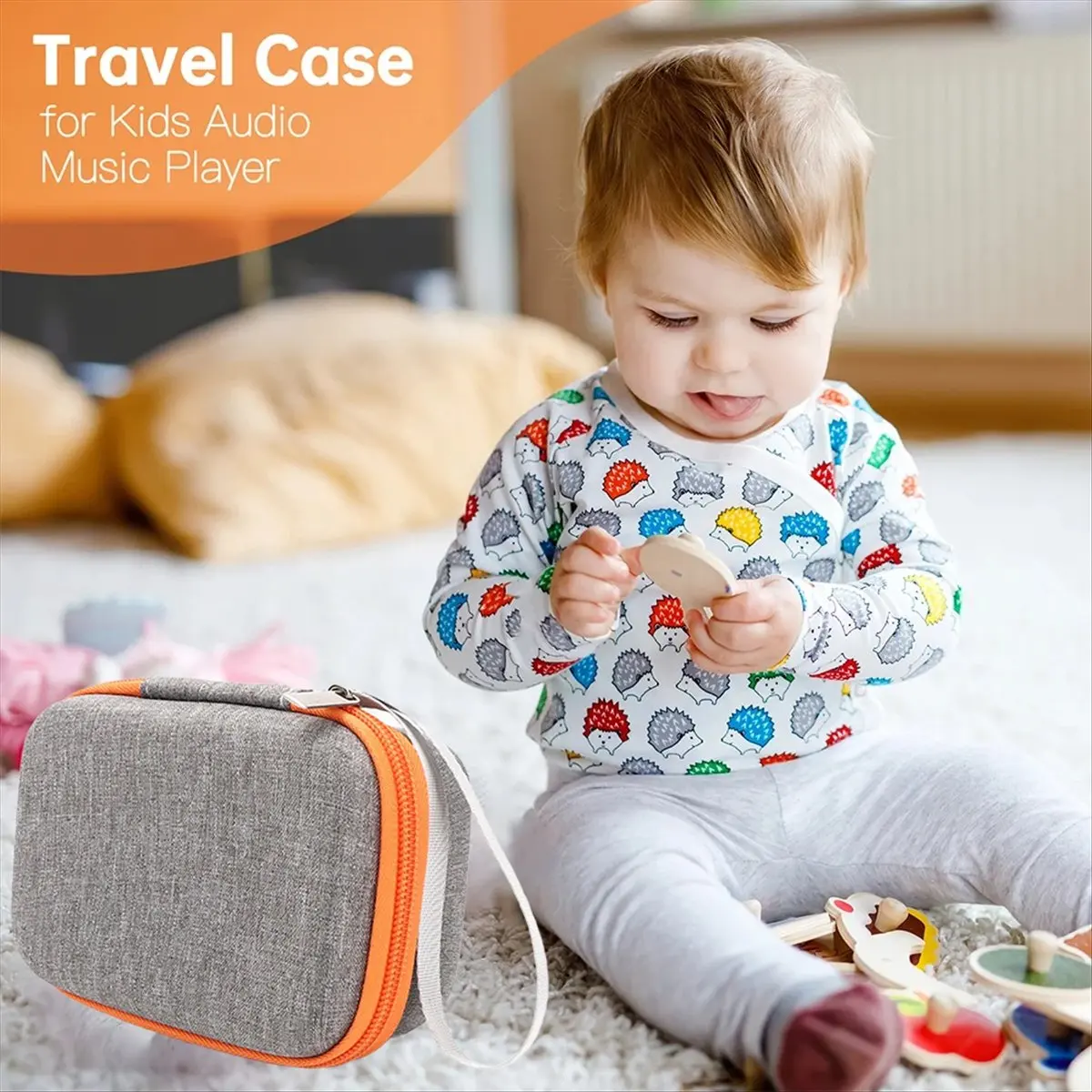 DT1905 Mon.Hard Carrying Case Bag for Mini 2024 Edition Audio Player Waterproof Storage Case for Kids
DT1905 Mon.Hard Carrying Case Bag for Mini 2024 Edition Audio Player Waterproof Storage Case for Kids