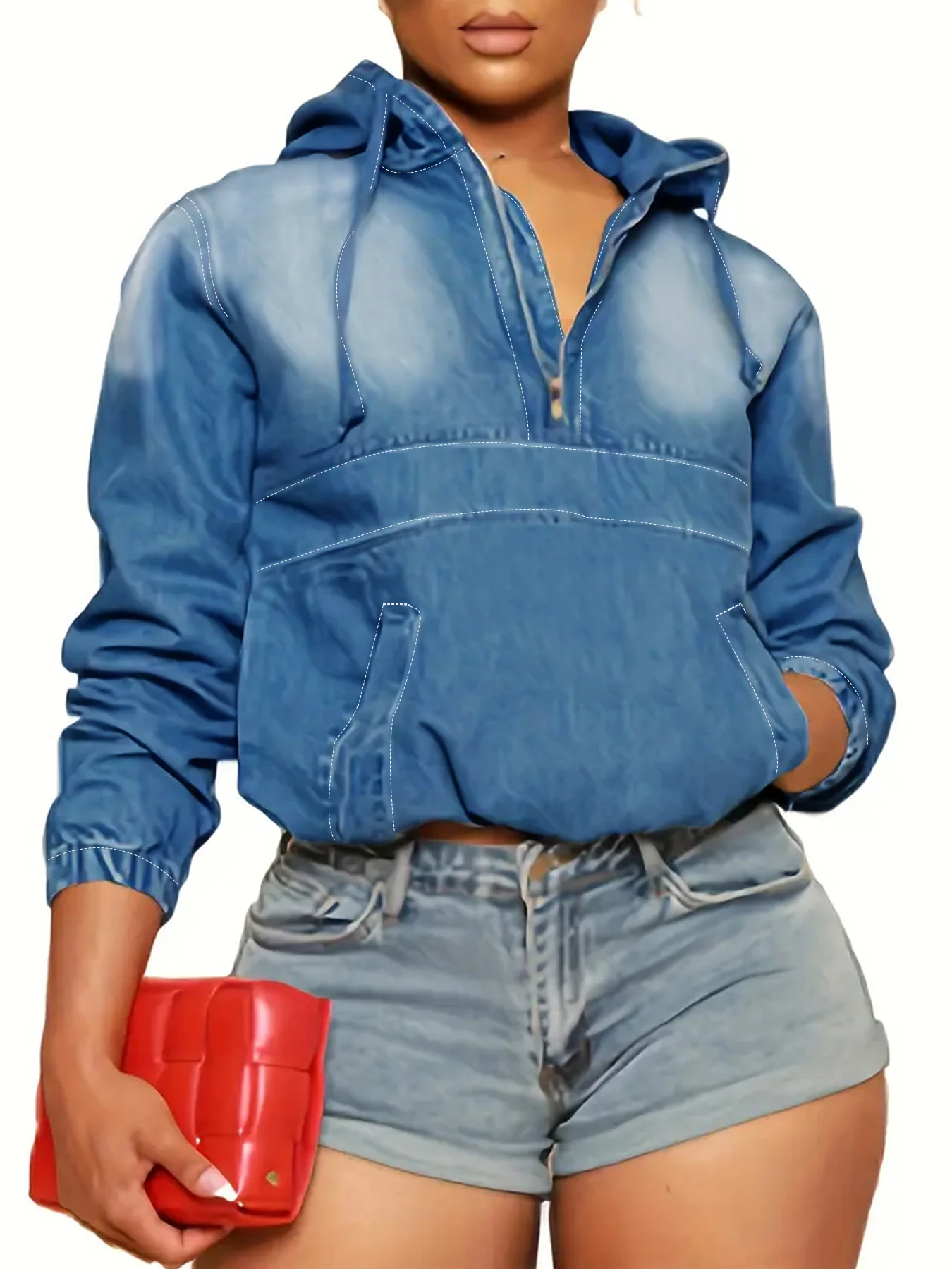 Женская повседневная джинсовая куртка больших размеров с капюшоном, удобное свободное джинсовое пальто для женщин
Женская повседневная джинсовая куртка больших размеров с капюшоном, удобное свободное джинсовое пальто для женщин