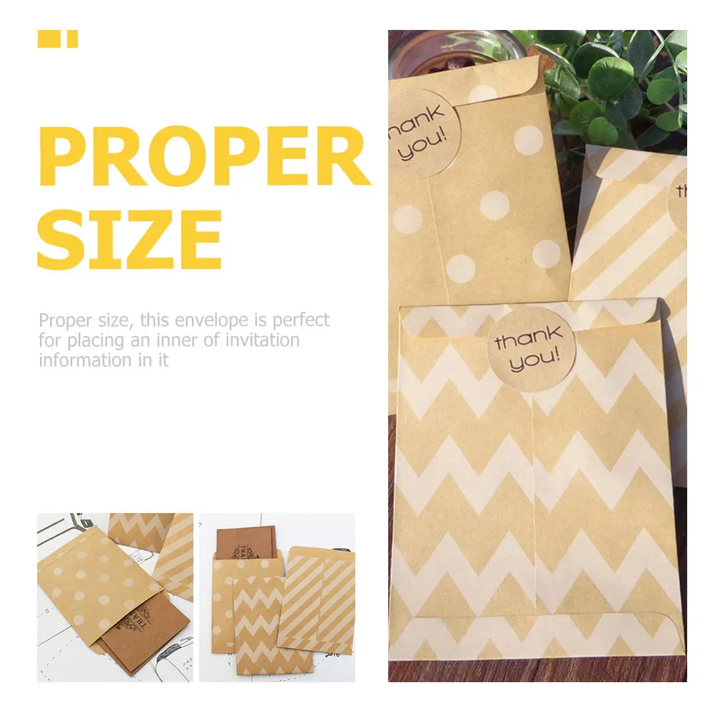 80Pcs Small Craft Envelope Premium Retro Style Multi Use for Money Gift Parts Holder Compact Invitation Insert Party
80Pcs Small Craft Envelope Premium Retro Style Multi Use for Money Gift Parts Holder Compact Invitation Insert Party