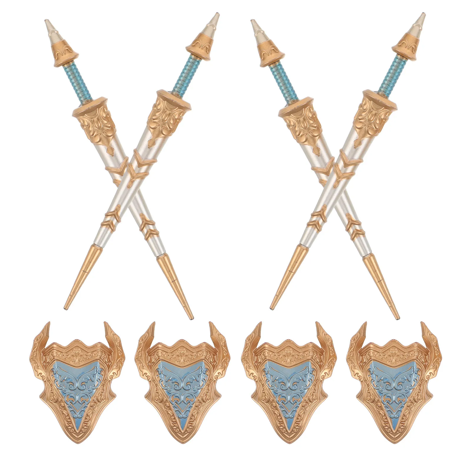 8 Pcs Kids Swords for Boys Action Figures Accessories Castle Models
8 Pcs Kids Swords for Boys Action Figures Accessories Castle Models