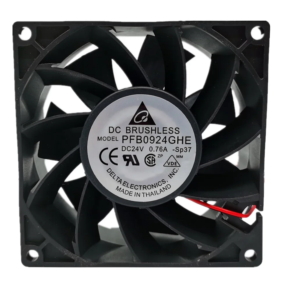 Для Delta PFB0924GHE 24 В 0.76A ABB ACS510/550 9238 9 см 92x92x38 мм 2-линейный инверторный вентилятор
Для Delta PFB0924GHE 24 В 0.76A ABB ACS510/550 9238 9 см 92x92x38 мм 2-линейный инверторный вентилятор