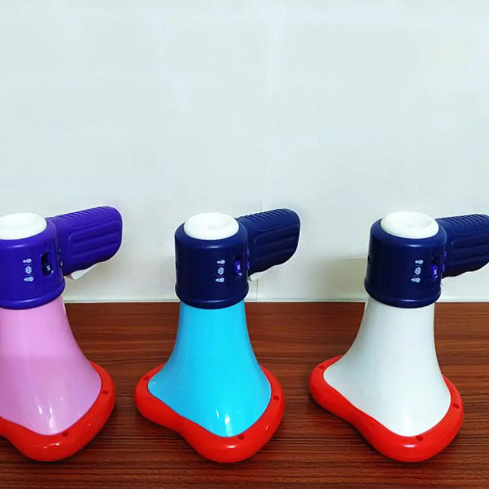 1Pcs Electric Voice Changing Loudspeaker Hand-Held Mini Trumpet Colorful Fun Children Stage Performance Plaything
1Pcs Electric Voice Changing Loudspeaker Hand-Held Mini Trumpet Colorful Fun Children Stage Performance Plaything