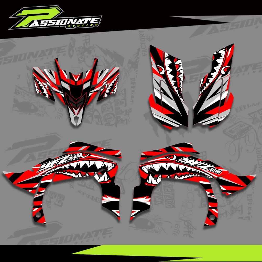 ATV Full Plastics Background Graphics Sticker Decal For Yamaha YFZ450R YFZ 450R 450 R 2009 2010 2011 2012 2013
ATV Full Plastics Background Graphics Sticker Decal For Yamaha YFZ450R YFZ 450R 450 R 2009 2010 2011 2012 2013