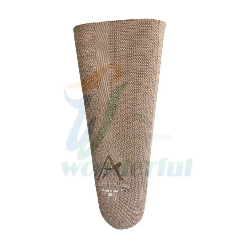 Gel-lined Silicone Material for Prosthetic Lining and Locking Prosthetic Socket Use Silicone Sleeve Gel liner
Gel-lined Silicone Material for Prosthetic Lining and Locking Prosthetic Socket Use Silicone Sleeve Gel liner