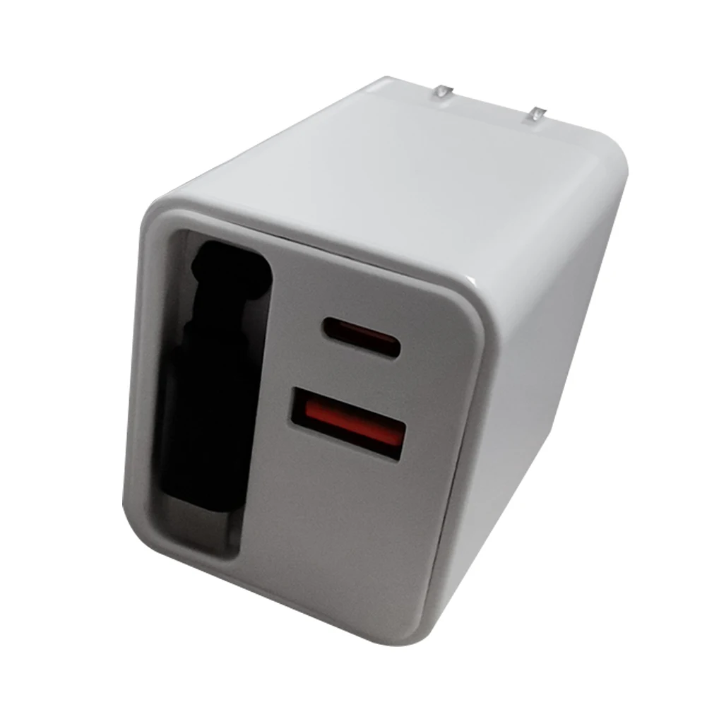 Зарядное устройство GaN 3 в 1 с кабелем типа C и 2 USB-портами Выдвижное зарядное устройство для телефона Настенное зарядное устройство для смартфонов и ноутбуков
Зарядное устройство GaN 3 в 1 с кабелем типа C и 2 USB-портами Выдвижное зарядное устройство для телефона Настенное зарядное устройство для смартфонов и ноутбуков
