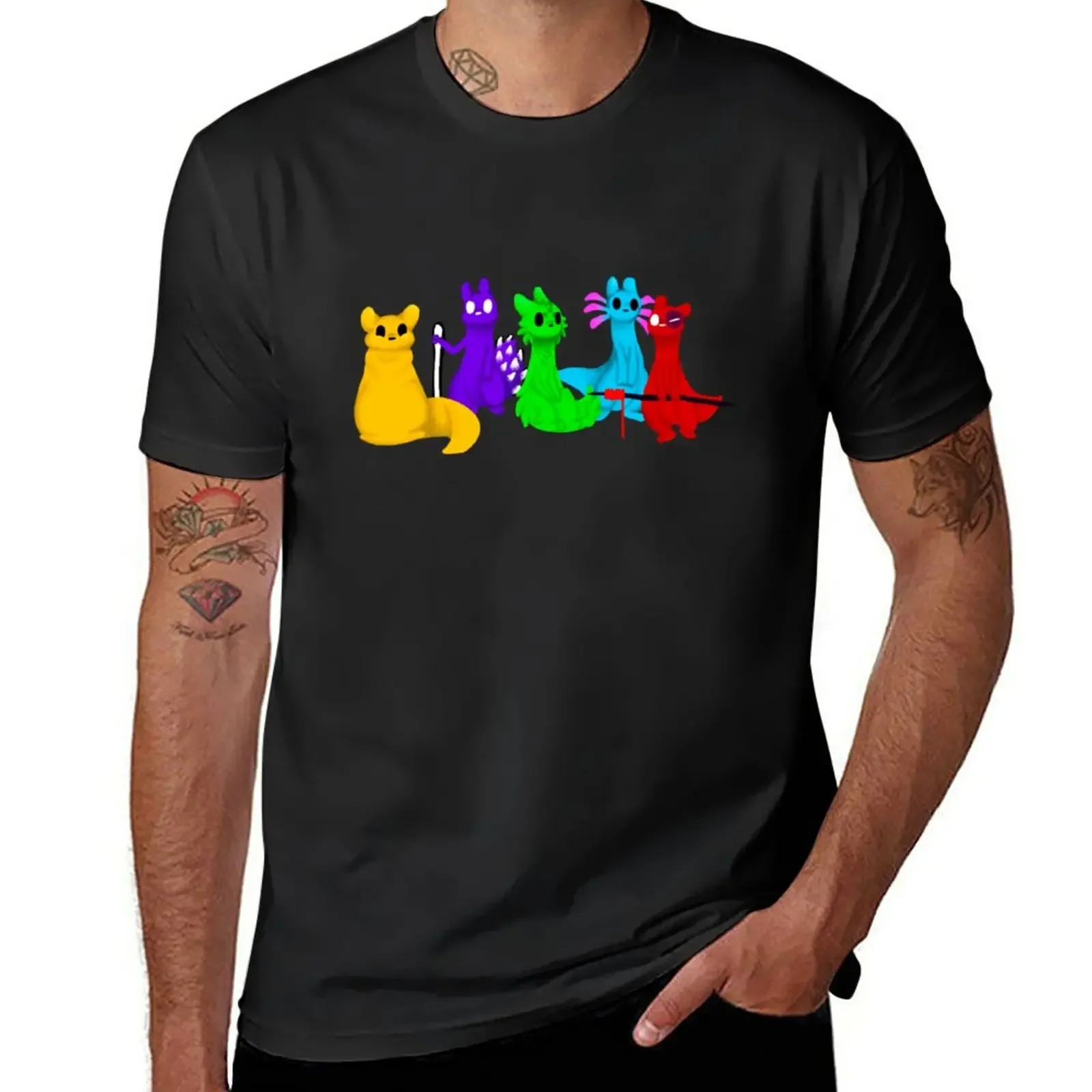 New edition Short t-shirt sweat man mens clothing New Rain World DOWNPOUR characters T-Shirt harajuku oversized men clothing
New edition Short t-shirt sweat man mens clothing New Rain World DOWNPOUR characters T-Shirt harajuku oversized men clothing