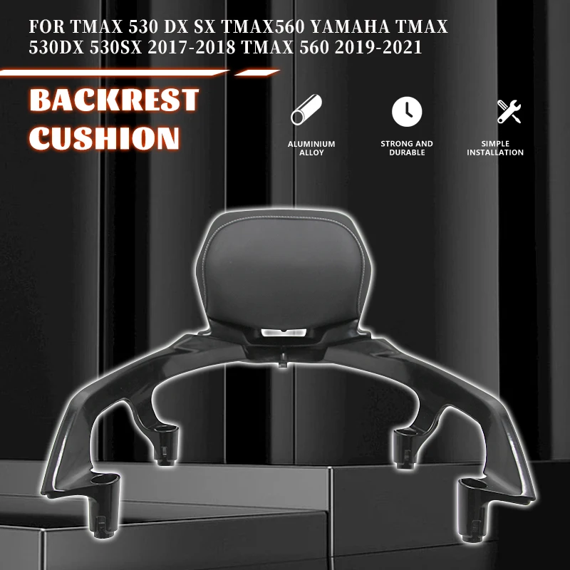 for YAMAHA TMAX530DX TMAX530SX T-max530 Dx Sx 2017 2018 TMAX560 T-max560 2019 2020 2021 Motorcycle Rear Seat Backrest Frame Set
for YAMAHA TMAX530DX TMAX530SX T-max530 Dx Sx 2017 2018 TMAX560 T-max560 2019 2020 2021 Motorcycle Rear Seat Backrest Frame Set