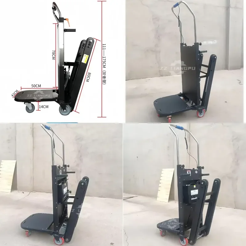Electric Stair Climber Crawler for Motorised Hand Truck Carts Loading 500kg Factory Customized Electric Stair Climbing
Electric Stair Climber Crawler for Motorised Hand Truck Carts Loading 500kg Factory Customized Electric Stair Climbing