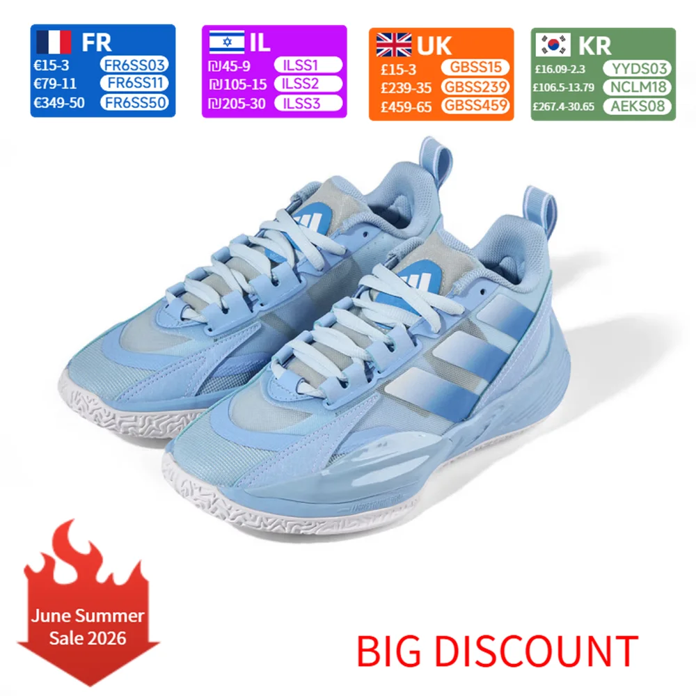adidas XENOBURST Versatile Comfort Fabric Cushioned & Breathable Low-Top Basketball Shoes Unisex Style Light Sky Blue JR4375
adidas XENOBURST Versatile Comfort Fabric Cushioned & Breathable Low-Top Basketball Shoes Unisex Style Light Sky Blue JR4375
