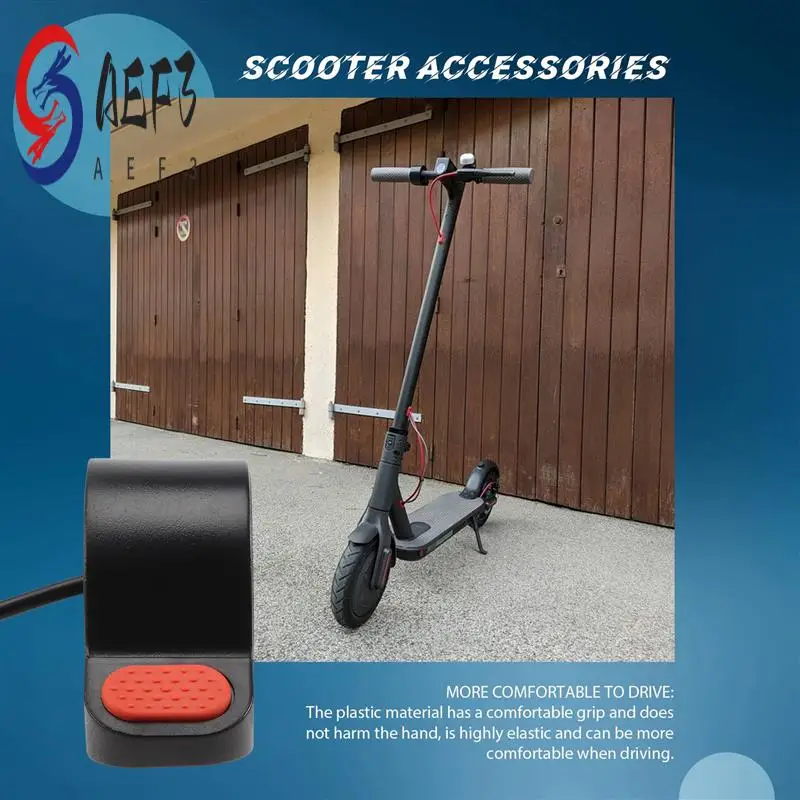AEF3-Electric Scooter Speed Dial Thumb Accelerator For Xiaomi M365/Pro Accessories
AEF3-Electric Scooter Speed Dial Thumb Accelerator For Xiaomi M365/Pro Accessories