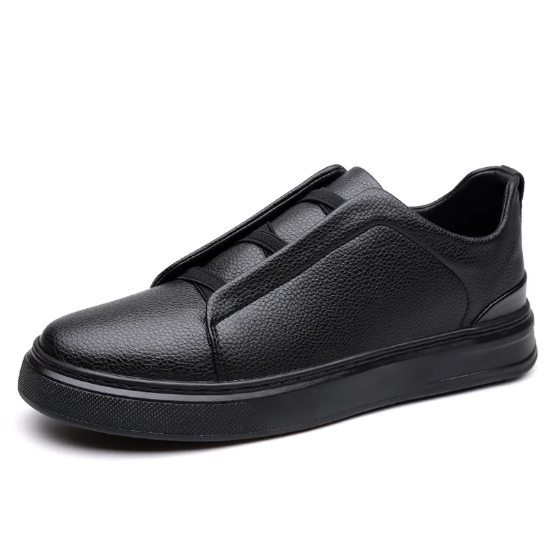 Spring Lightweight Flat Shoes for Men Elastic Band Men's Luxury Leather Casual Shoes Slip-on Non-slip Comfort Casual Shoes Men
Spring Lightweight Flat Shoes for Men Elastic Band Men's Luxury Leather Casual Shoes Slip-on Non-slip Comfort Casual Shoes Men