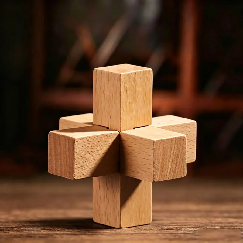 Easy Disentanglement Brain Teaser Interlocking Wooden Burr Puzzles LuBan Lock HaoHan Educational Toys For Kids Boys Girls
Easy Disentanglement Brain Teaser Interlocking Wooden Burr Puzzles LuBan Lock HaoHan Educational Toys For Kids Boys Girls