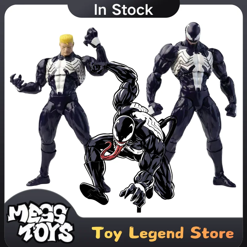 In Stock MESS TOYS Venom Deadly Neighbor Spider Man Black Suit Spiderman Movable Action Figure Collectible Model Toy Gift
In Stock MESS TOYS Venom Deadly Neighbor Spider Man Black Suit Spiderman Movable Action Figure Collectible Model Toy Gift