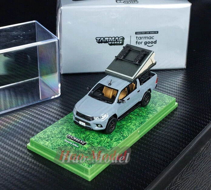 Модель походного автомобиля TW 1/64 для Toyota Hilux, литые из сплава, имитация игрушек для мальчиков, подарки на день рождения, хобби, демонстрация коллекции, серый цвет
Модель походного автомобиля TW 1/64 для Toyota Hilux, литые из сплава, имитация игрушек для мальчиков, подарки на день рождения, хобби, демонстрация коллекции, серый цвет