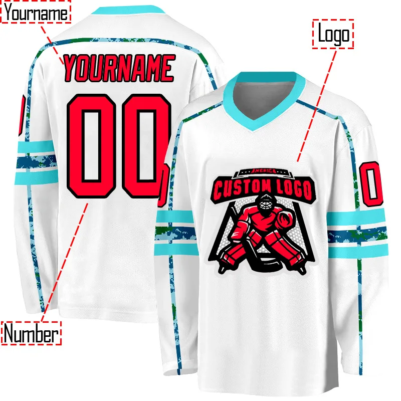 Personalized camouflage stripes ice hockey jersey Custom You Name Number Women Men Hockey Jersey Competition Training Jerseys 01
Personalized camouflage stripes ice hockey jersey Custom You Name Number Women Men Hockey Jersey Competition Training Jerseys 01