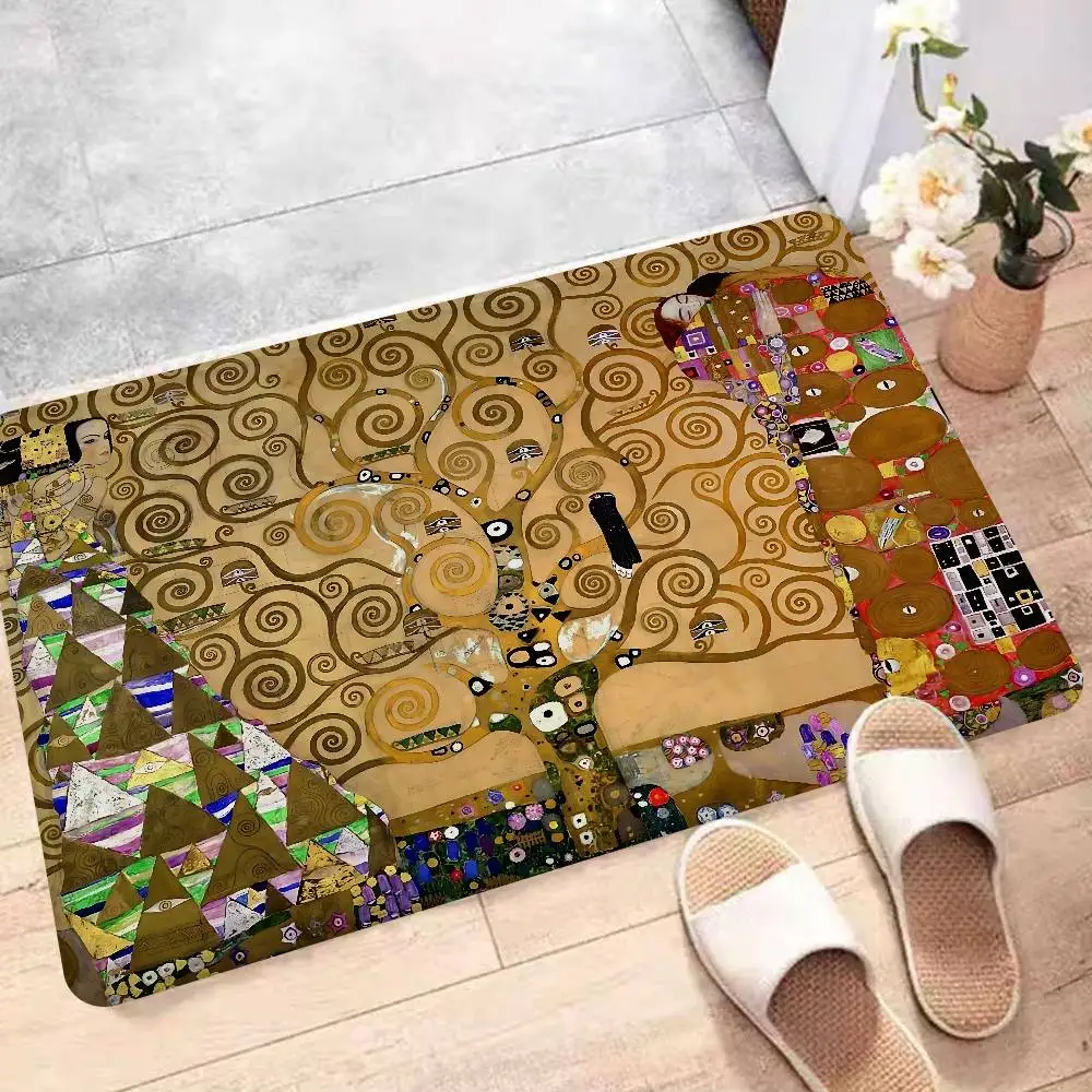 Gustav Klimt The Kiss Floor Mat Rectangle Anti-slip Home Soft Badmat Front Door Indoor Outdoor Mat Welcome Doormat
Gustav Klimt The Kiss Floor Mat Rectangle Anti-slip Home Soft Badmat Front Door Indoor Outdoor Mat Welcome Doormat