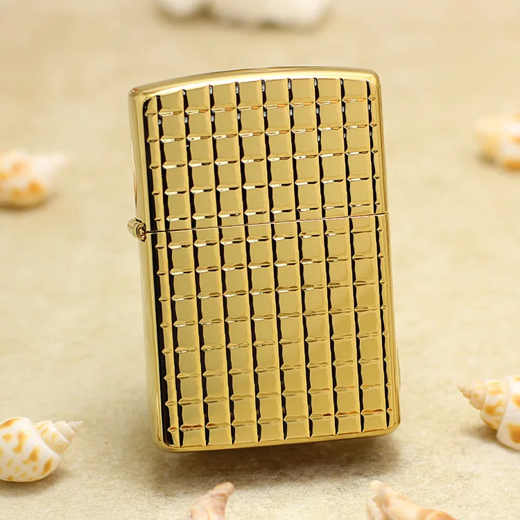 Genuine Zippo Golden mirror square oil lighter copper windproof cigarette Kerosene lighters Gift with anti-counterfeiting code
Genuine Zippo Golden mirror square oil lighter copper windproof cigarette Kerosene lighters Gift with anti-counterfeiting code
