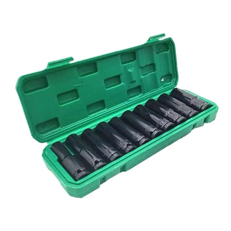 Small Socket Set Portable Driver Kit Professional Shockproof Socket Tool Set For Home Maintenance Electrical Garage Workshop
Small Socket Set Portable Driver Kit Professional Shockproof Socket Tool Set For Home Maintenance Electrical Garage Workshop