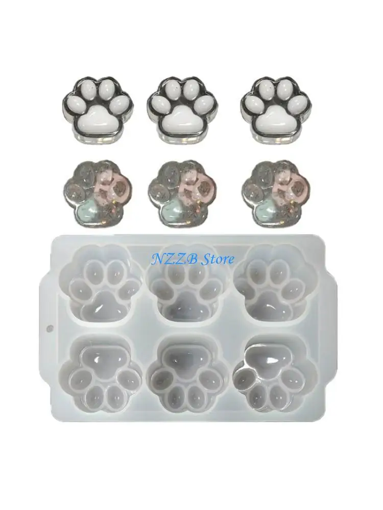 T21F DIY Зеркало матовое кошачьи лапы силиконовая форма для подвески из эпоксидной смолы кулон ювелирные изделия
T21F DIY Зеркало матовое кошачьи лапы силиконовая форма для подвески из эпоксидной смолы кулон ювелирные изделия