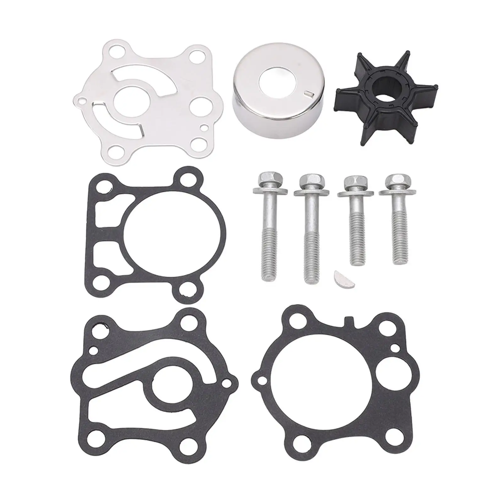 Water Pump Impeller Repair Kit 6J8 W0078 for A1 00 Stable Performance Rustproof Professional for 2 Stroke Outboard for 2 5HP
Water Pump Impeller Repair Kit 6J8 W0078 for A1 00 Stable Performance Rustproof Professional for 2 Stroke Outboard for 2 5HP