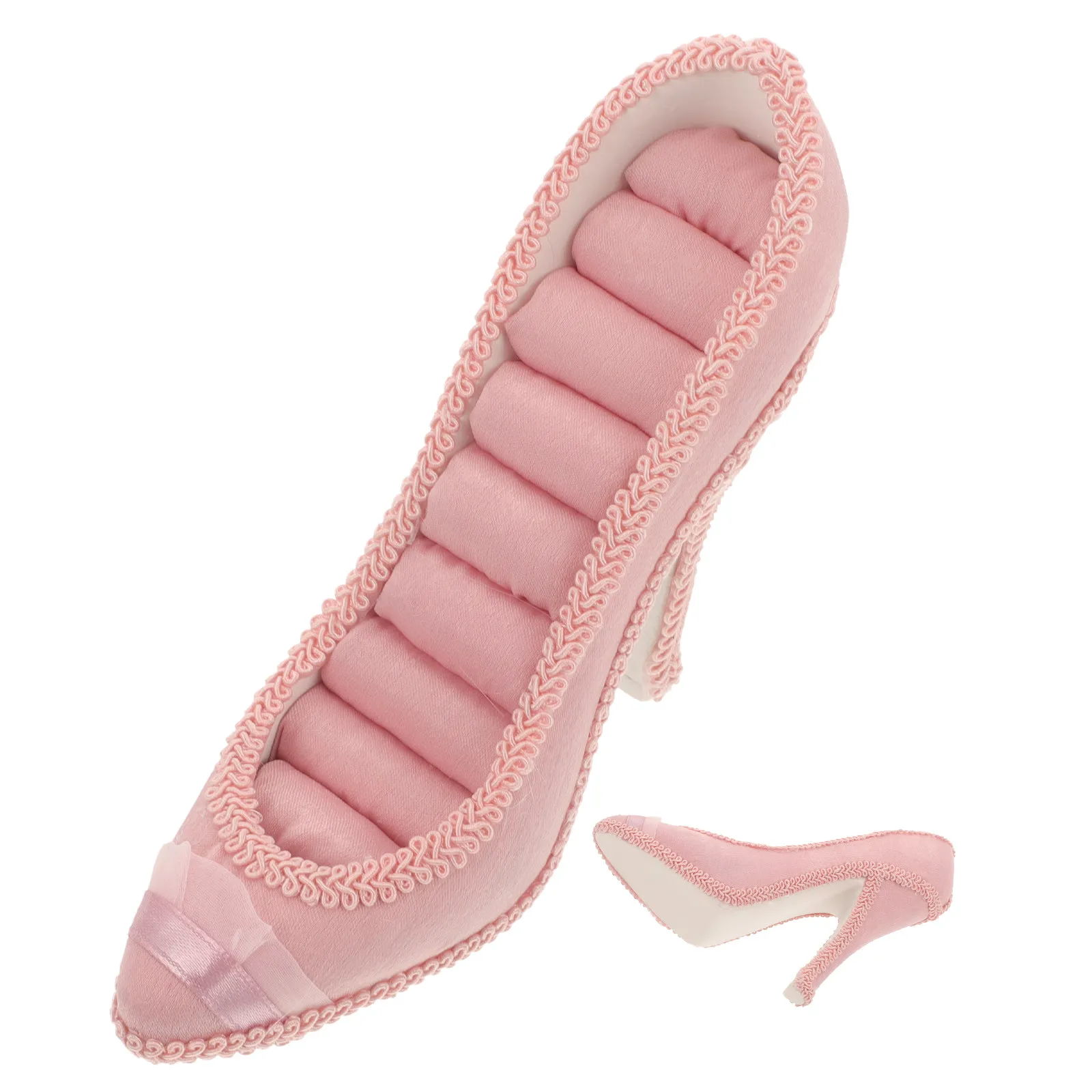 High Heel Shoe Jewelry Display Stand Ring Holder Earring Organizer Trinket Display Rack for Bedroom Bathroom Retail Store Decor
High Heel Shoe Jewelry Display Stand Ring Holder Earring Organizer Trinket Display Rack for Bedroom Bathroom Retail Store Decor