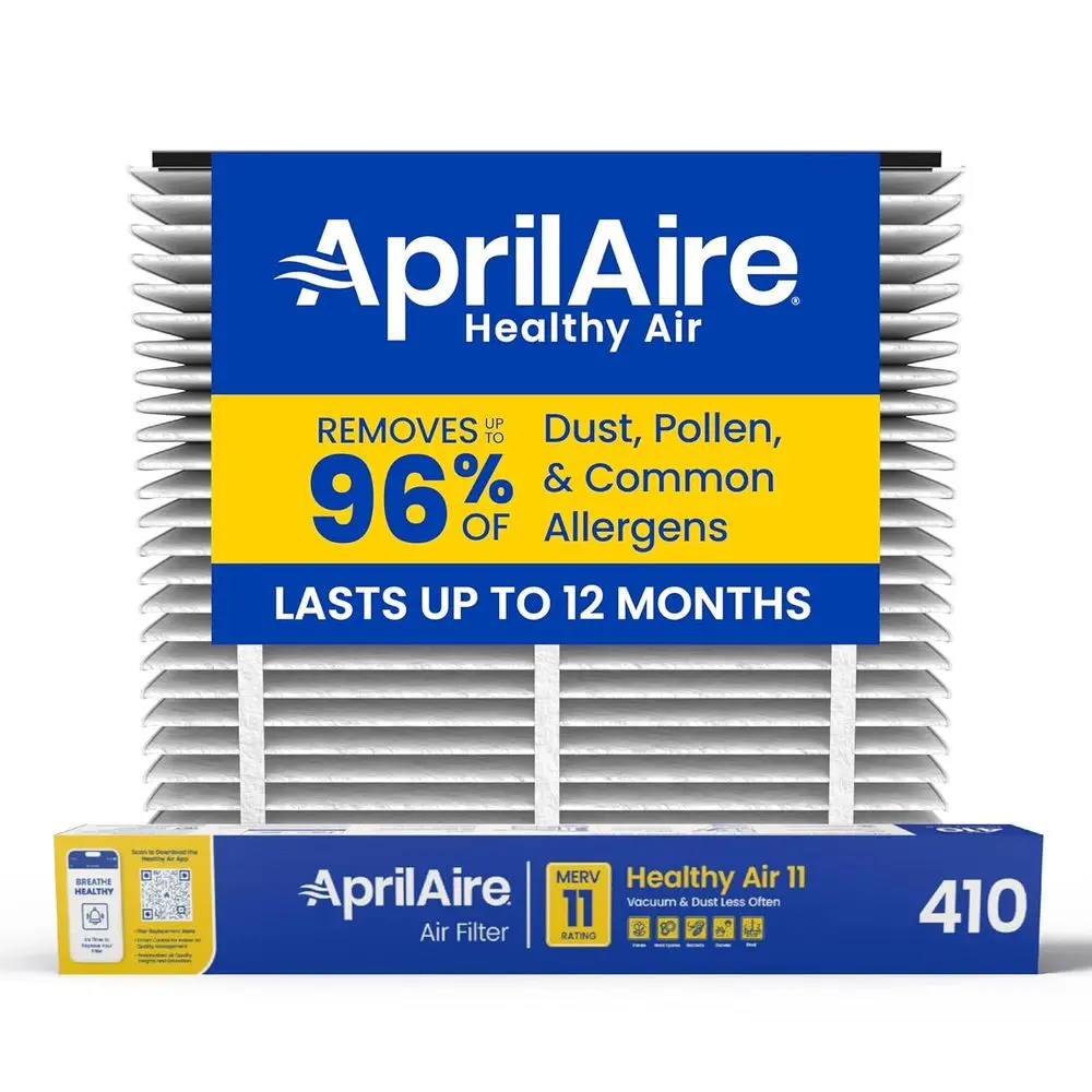 Merv 11 Air Filter, 16x25x4, Dust and Clean Air, Single Pack
Merv 11 Air Filter, 16x25x4, Dust and Clean Air, Single Pack