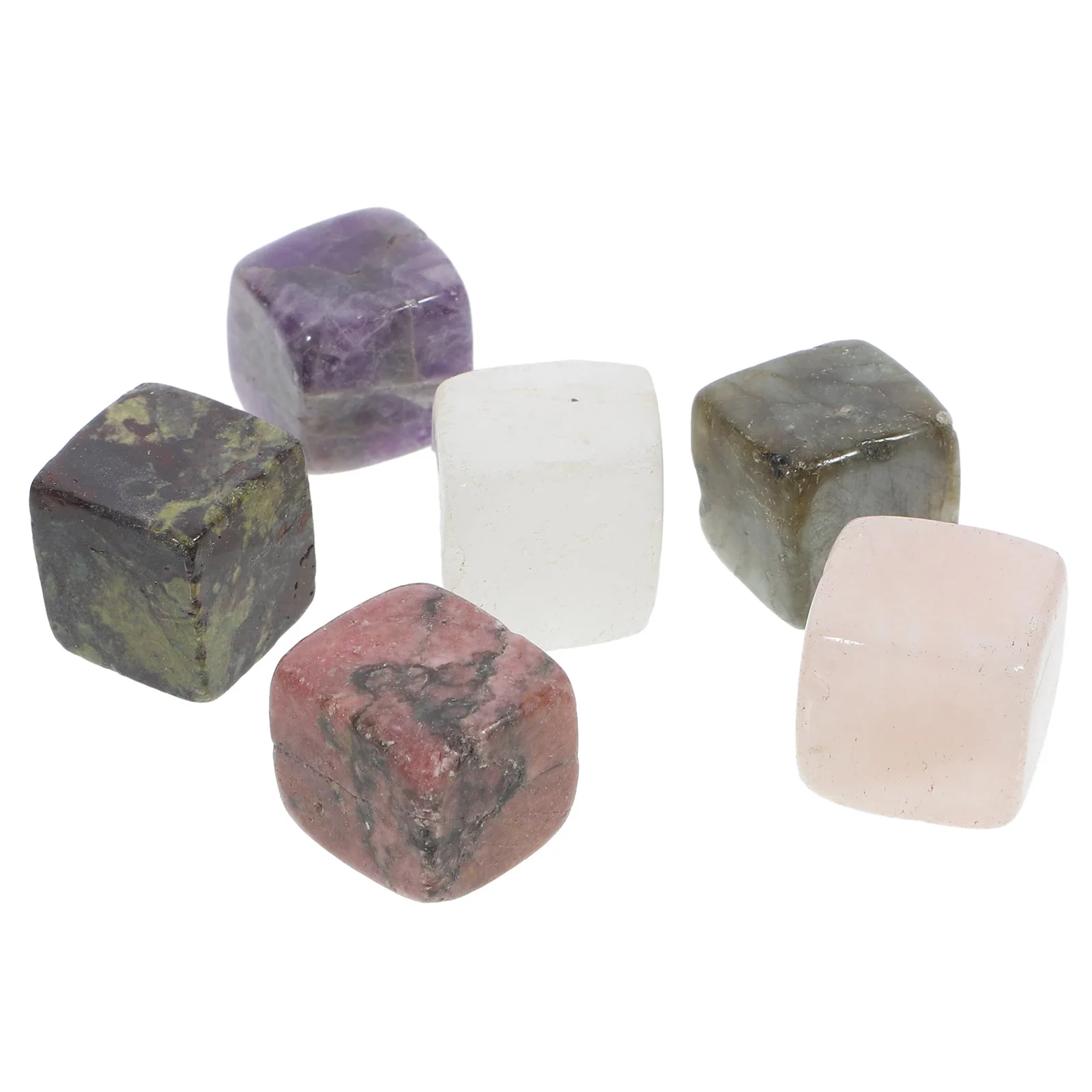 6 Pcs Stone Ice Cubes Drinks Whiskey Quartz Stones Beverages Accessories Reusable for Rose
6 Pcs Stone Ice Cubes Drinks Whiskey Quartz Stones Beverages Accessories Reusable for Rose