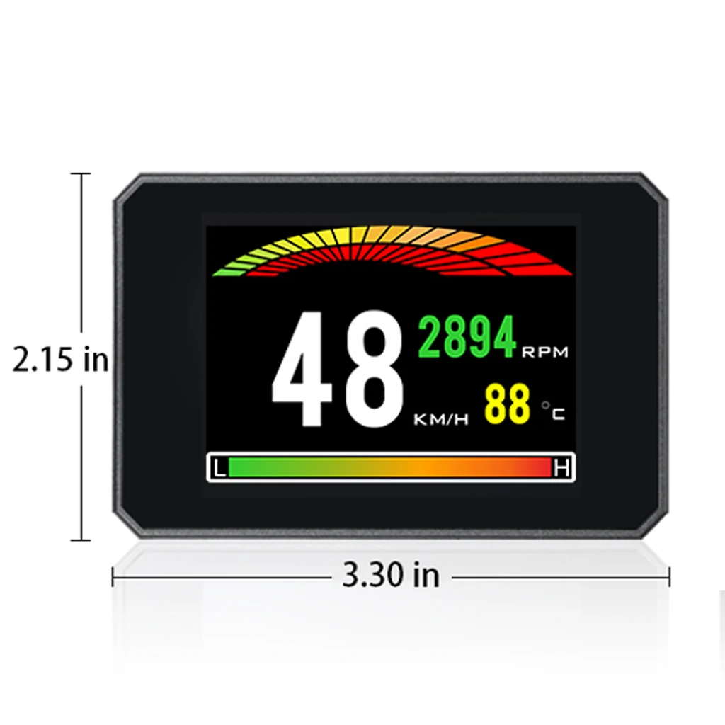 Digital Car Speedometer Head Up Display Wind Computer Speed Indicator for Racing Speed Monitor OBD2 Dashboard
Digital Car Speedometer Head Up Display Wind Computer Speed Indicator for Racing Speed Monitor OBD2 Dashboard