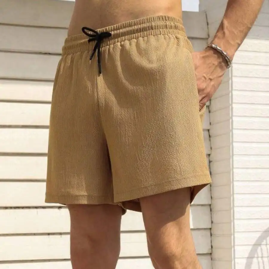 Mens Casual Quick-Dry Woven Shorts With Drawstring Waist
Mens Casual Quick-Dry Woven Shorts With Drawstring Waist