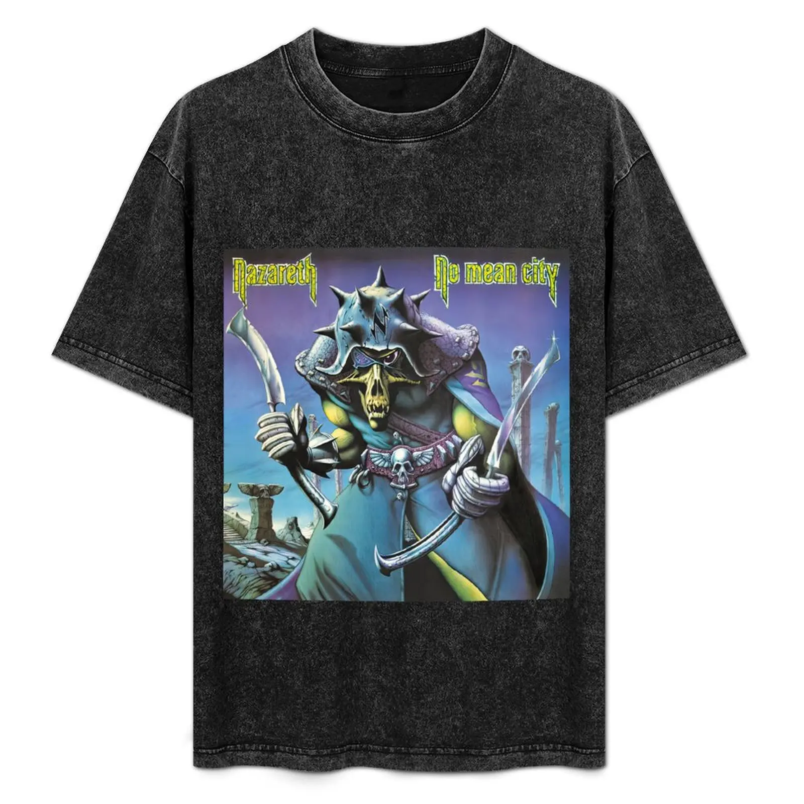 Nazareth No Mean City T-Shirt Casual Graphic Print Tee
Nazareth No Mean City T-Shirt Casual Graphic Print Tee