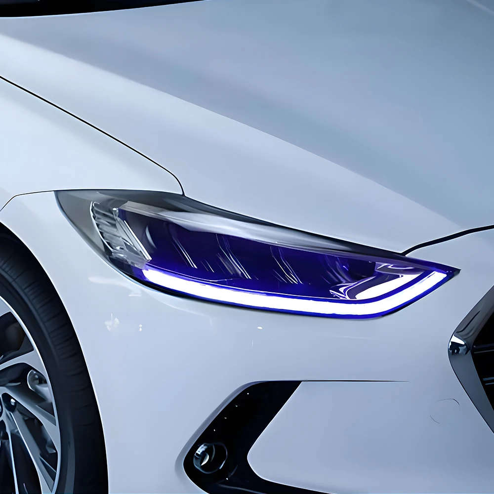 Автомобильные передние фонари для Hyundai Elantra 2016-2020, светодиодные автомобильные фары в сборе, обновленный стиль «ангельские глазки», аксессуары для линз проектора
Автомобильные передние фонари для Hyundai Elantra 2016-2020, светодиодные автомобильные фары в сборе, обновленный стиль «ангельские глазки», аксессуары для линз проектора