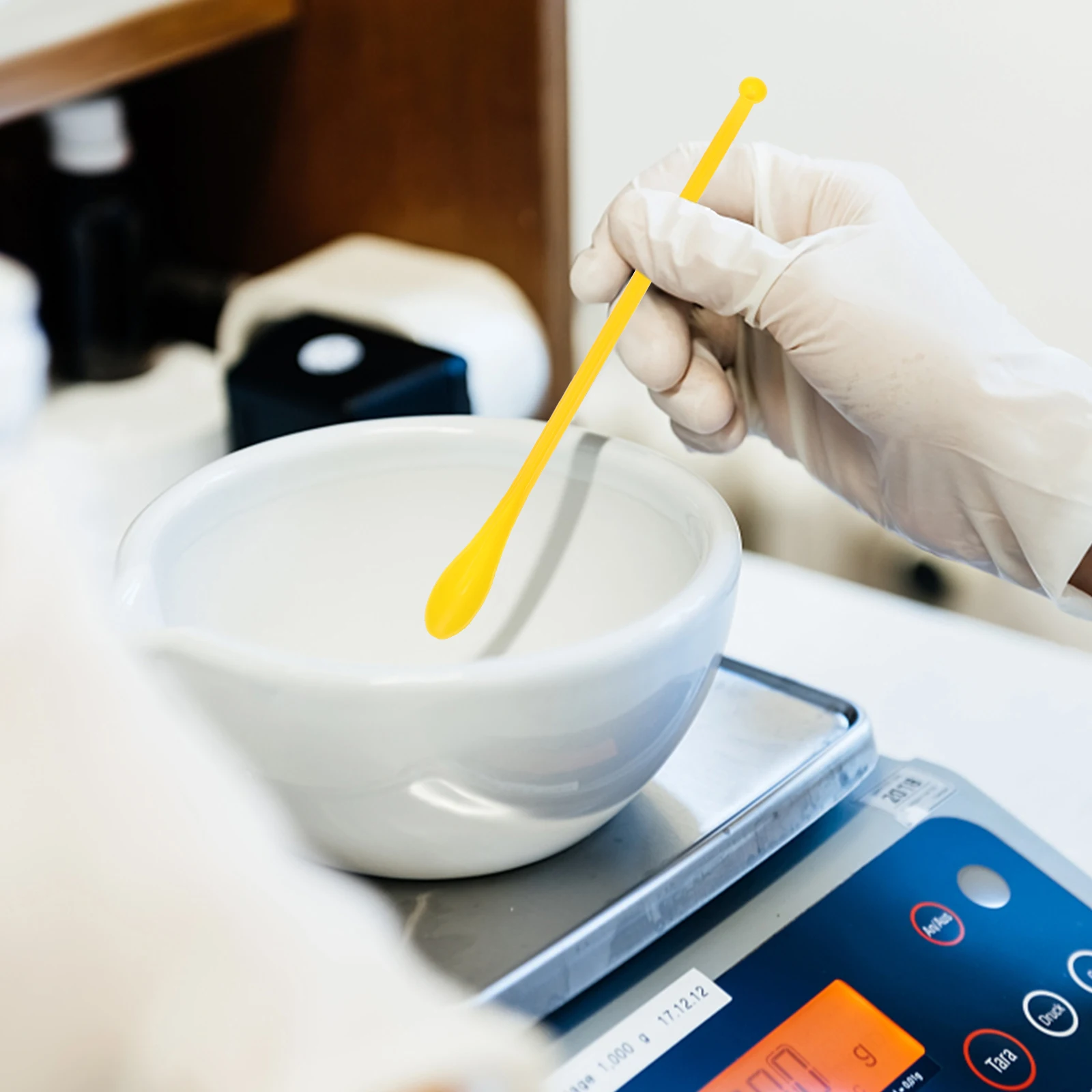 100 pcs Sampling Spoons Plastic Double Head Lightweight Compact Shock Resistant Powder Granule Home Lab Restaurant Mixing Scoop
100 pcs Sampling Spoons Plastic Double Head Lightweight Compact Shock Resistant Powder Granule Home Lab Restaurant Mixing Scoop