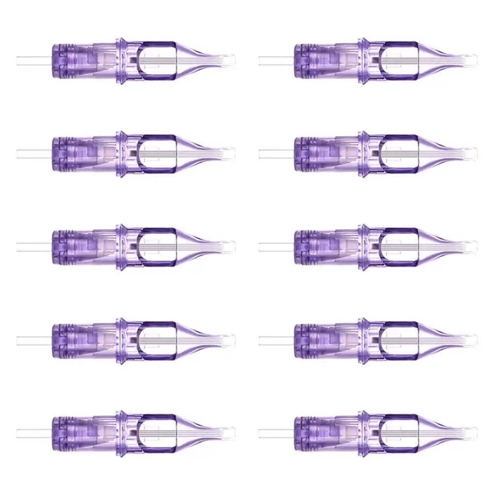 10 Pcs Stainless Steel Tattoo Needles 0.35mm Purple Shading Eyebrow Lip Detailed Artwork Safe Practical
10 Pcs Stainless Steel Tattoo Needles 0.35mm Purple Shading Eyebrow Lip Detailed Artwork Safe Practical