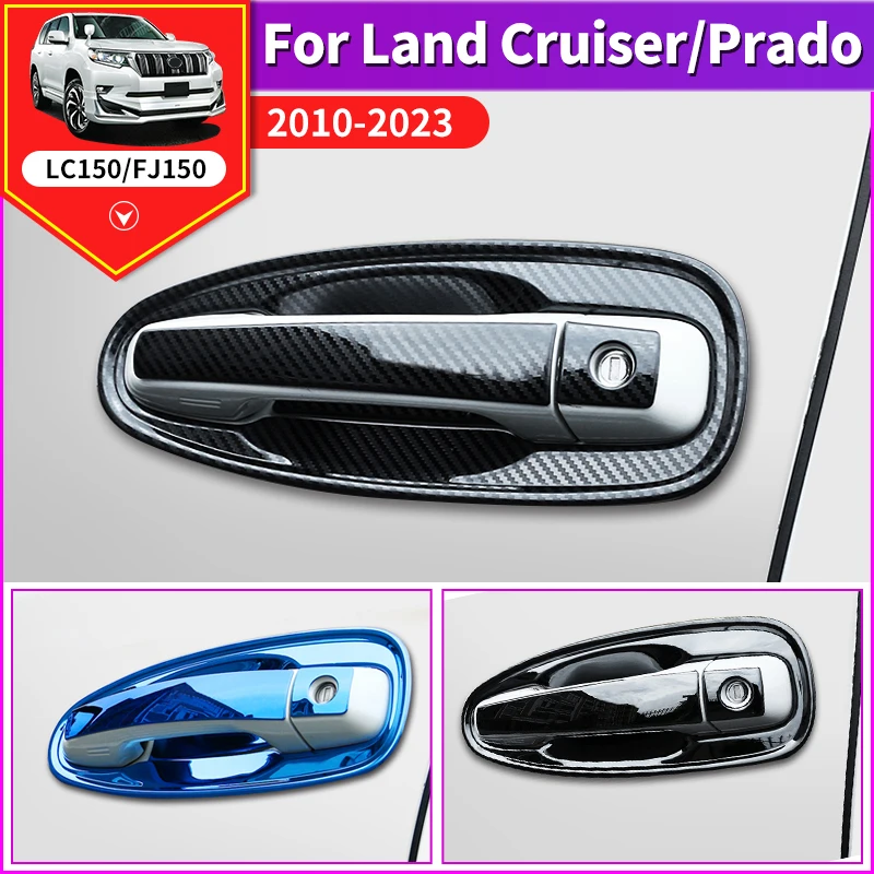 Автомобильная дверная ручка из нержавеющей стали для Toyota Land Cruiser Prado 150 Lc150 2010-2021, Обновление внешнего вида, декоративные аксессуары
Автомобильная дверная ручка из нержавеющей стали для Toyota Land Cruiser Prado 150 Lc150 2010-2021, Обновление внешнего вида, декоративные аксессуары