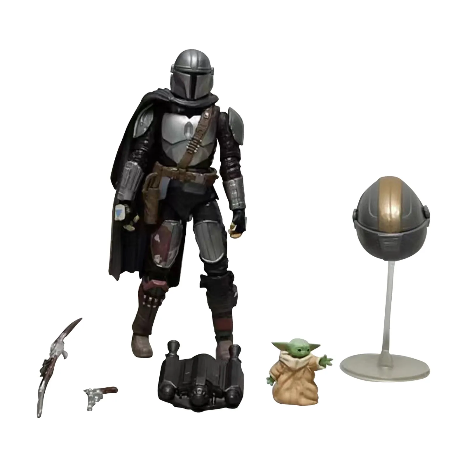 Hot Legends Series The Manda lorian DIN DJARIN & The Child Baby Yoda Action Figure PVC Model Toys Collection Doll
Hot Legends Series The Manda lorian DIN DJARIN & The Child Baby Yoda Action Figure PVC Model Toys Collection Doll