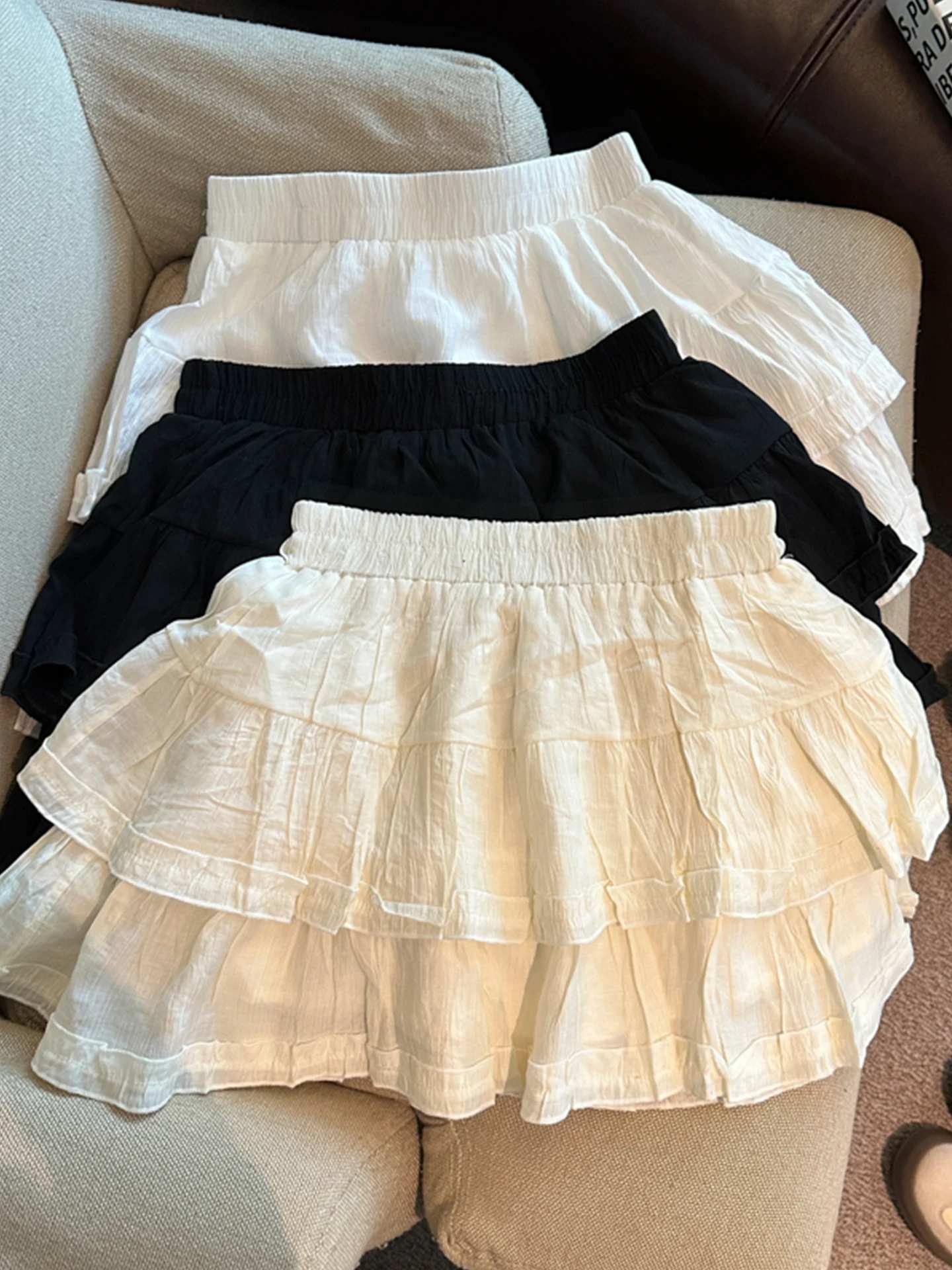 Emily Clud Recommended~ Lace Trim Cake Skirt Women's Spring Summer Elastic Waist A-Line Puffy Short Skirt Casual High Waist
Emily Clud Recommended~ Lace Trim Cake Skirt Women's Spring Summer Elastic Waist A-Line Puffy Short Skirt Casual High Waist