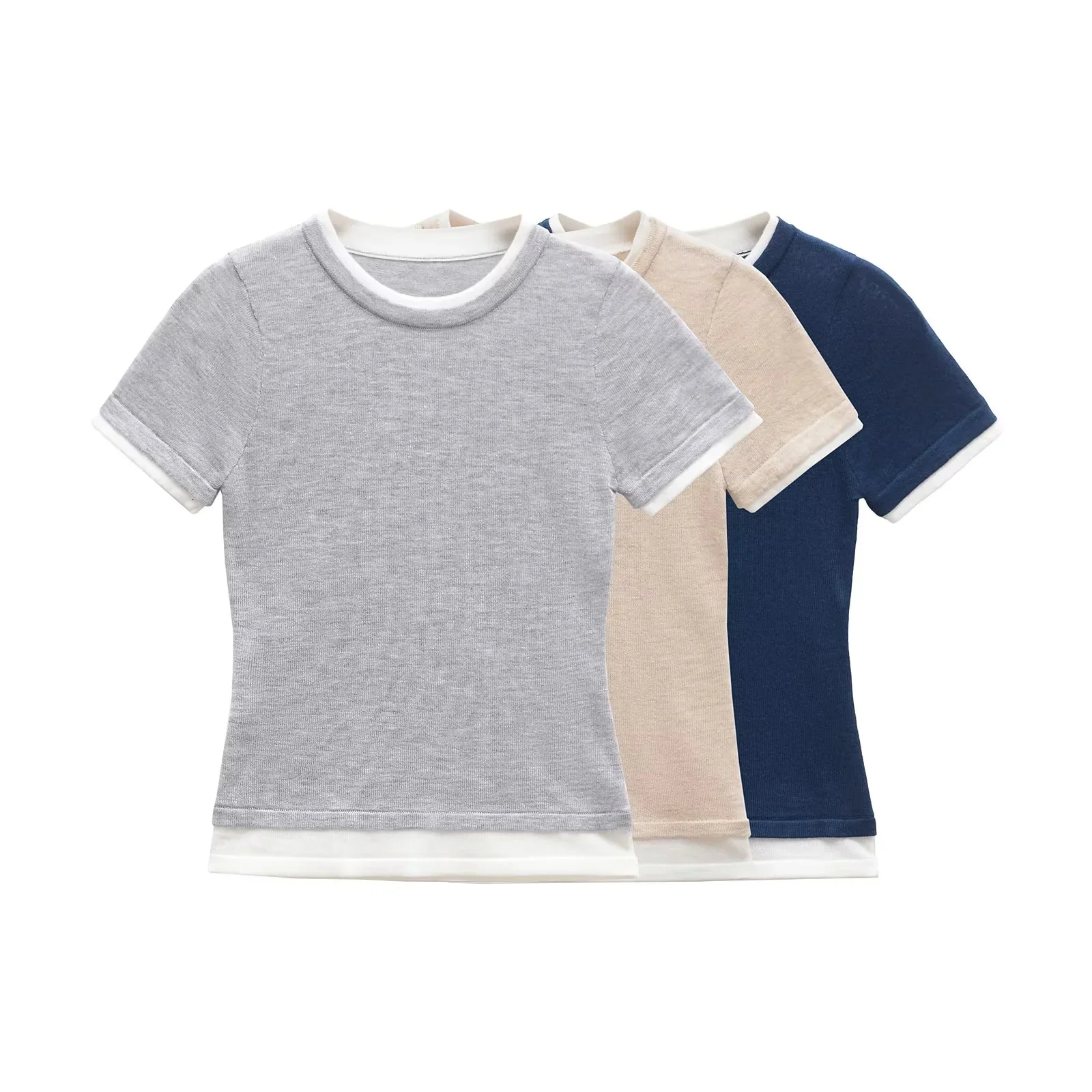 BM&MD&ZA2025 stylish women's top unique design long sleeves soft fabric perfect for layering or wearing on its own
BM&MD&ZA2025 stylish women's top unique design long sleeves soft fabric perfect for layering or wearing on its own