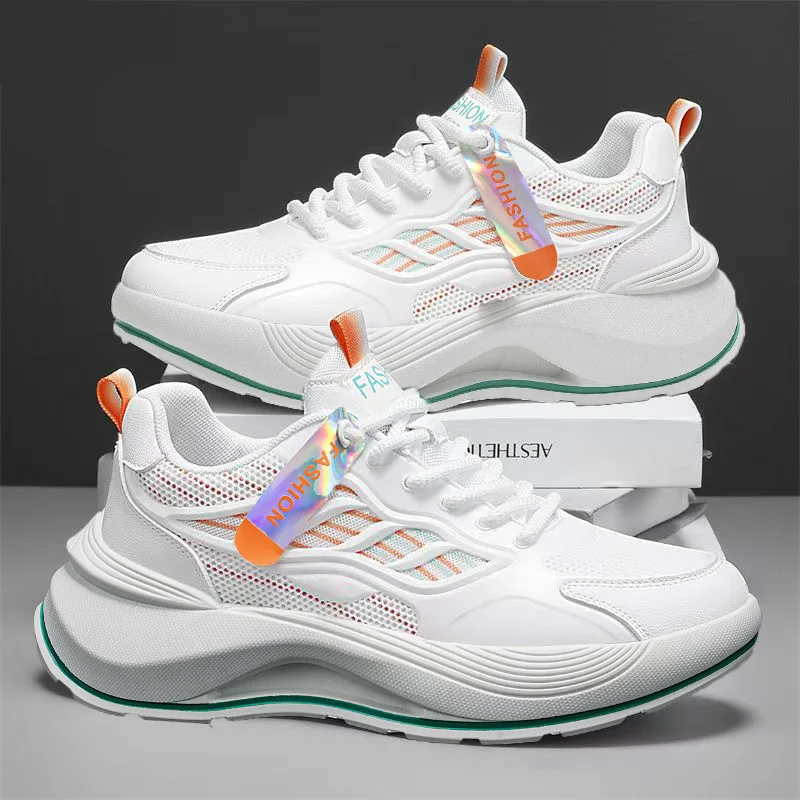 Men's Spring 2026 Trendy Sporty Casual Ultra-Light Running Shock-Absorption Heightening Student White Dad Cool Shoes Work Boots
Men's Spring 2026 Trendy Sporty Casual Ultra-Light Running Shock-Absorption Heightening Student White Dad Cool Shoes Work Boots