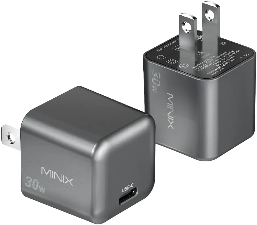 30W USB C Fast Charger 2-Pack, GaN Wall Plug for iPhone 16 15 14 Pro Max, iPad, Samsung Galaxy S24/S23
30W USB C Fast Charger 2-Pack, GaN Wall Plug for iPhone 16 15 14 Pro Max, iPad, Samsung Galaxy S24/S23