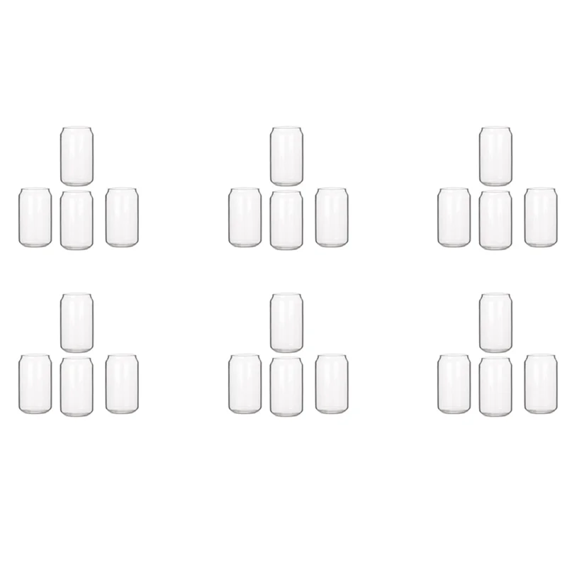 MCGS-24 Pack Can Shape Glass Fashion Water Milk Juice Simple Juice Cup Beer Glass Shake Glass Dessert Cup Cola Mug, 400ML
MCGS-24 Pack Can Shape Glass Fashion Water Milk Juice Simple Juice Cup Beer Glass Shake Glass Dessert Cup Cola Mug, 400ML