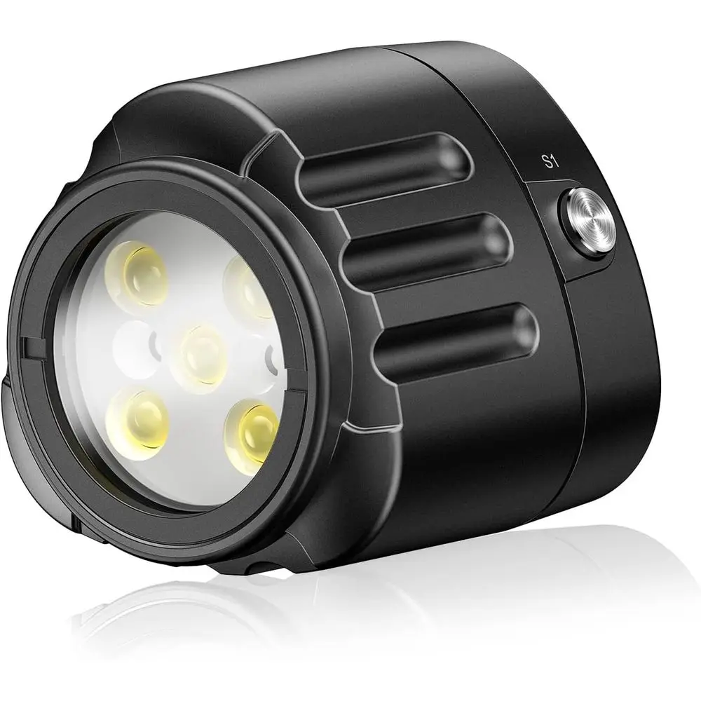 Searogs Diving Led Video Light Waterproo 130T/40M White Red Blue Camera ill Lights with 1/4" Ball Cold Shoe Adapter Underwater P
Searogs Diving Led Video Light Waterproo 130T/40M White Red Blue Camera ill Lights with 1/4" Ball Cold Shoe Adapter Underwater P