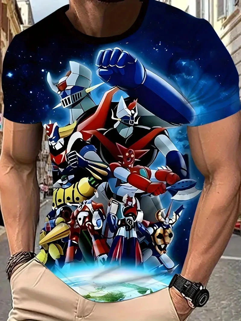 Мужская футболка в стиле аниме 3D, размер PLUS, футболка с короткими рукавами с 3D принтом, свободная и повседневная, мягкая и удобная, дышащая 
Мужская футболка в стиле аниме 3D, размер PLUS, футболка с короткими рукавами с 3D принтом, свободная и повседневная, мягкая и удобная, дышащая