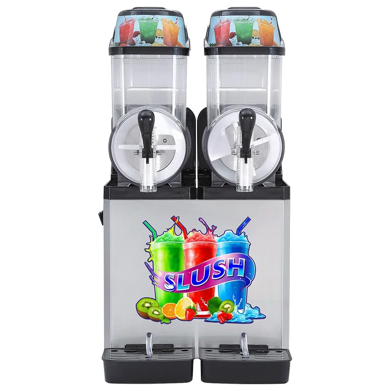 Commercial smoothie slush machine single cylinder double cylinder triple cylinder juice cold drink machine
Commercial smoothie slush machine single cylinder double cylinder triple cylinder juice cold drink machine