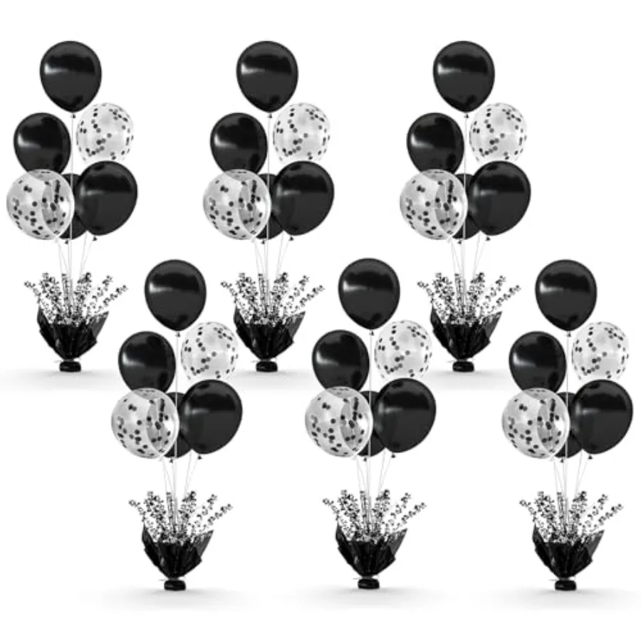6 Set Table Balloons Foil Spray Centerpiece with and Confetti Balloons Stand Kit for Birthday Party Baby Shower Wedding Bridal
6 Set Table Balloons Foil Spray Centerpiece with and Confetti Balloons Stand Kit for Birthday Party Baby Shower Wedding Bridal