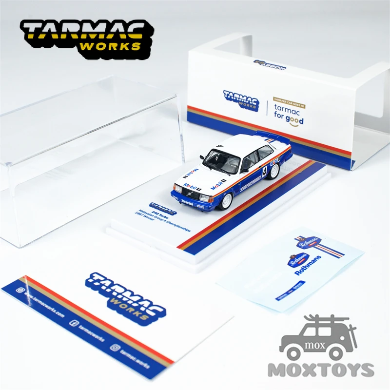 Tarmac Works 1:64 240 Turbo Malaysian Group A Championships 1987 Winner Diecast Model Car
Tarmac Works 1:64 240 Turbo Malaysian Group A Championships 1987 Winner Diecast Model Car