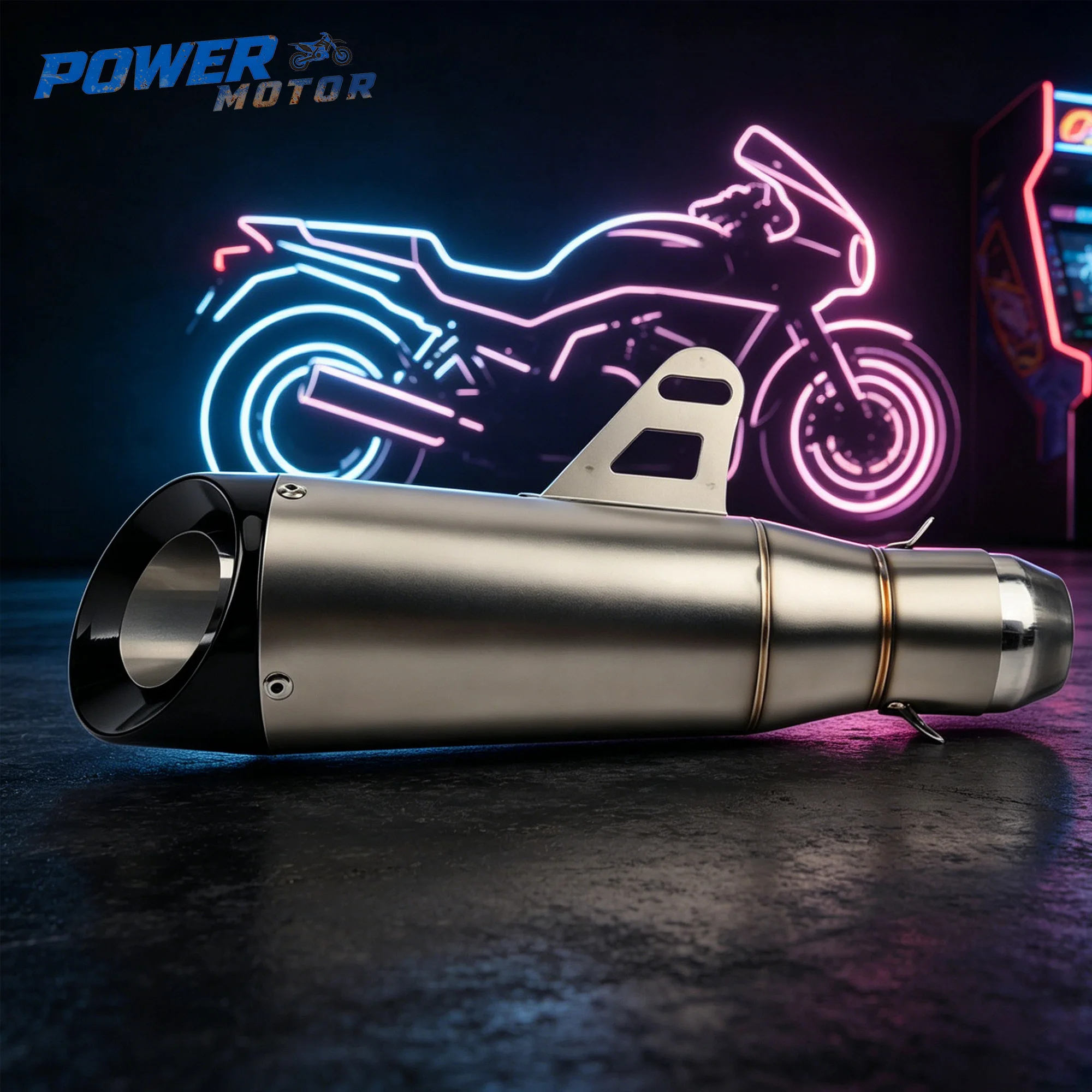 51mm Universal Motorcycle SC Exhaust Pipe with DB Killer For Honda YZF R6 R3 R25 MT07 MT09 Z400 Dirt Bike Retrofit Accessories
51mm Universal Motorcycle SC Exhaust Pipe with DB Killer For Honda YZF R6 R3 R25 MT07 MT09 Z400 Dirt Bike Retrofit Accessories