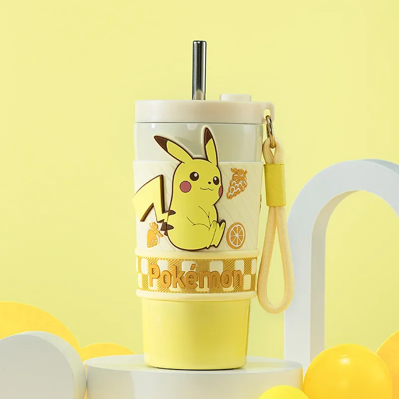 650ml Cartoon Pokemon Pikachu STRAW CUP Fashion Creativity 316 Stainless Steel Portable Insulated Water Cup Child Holiday Gifts
650ml Cartoon Pokemon Pikachu STRAW CUP Fashion Creativity 316 Stainless Steel Portable Insulated Water Cup Child Holiday Gifts